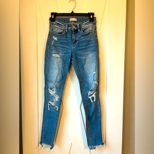 Altar’d state ripped style skinny jeans